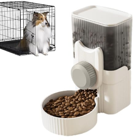 Dispensador de comida para cobayas - Colgar comederos automáticos para gatos y dispensador de agua - Alimentador de gravedad de recarga automática, alimento seco para gatos, alimentador para perros, j