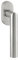HOPPE 10763520 Fenstergriff Amsterdam-Secustik, VK 7 x 32-42 mm, Edst. matt