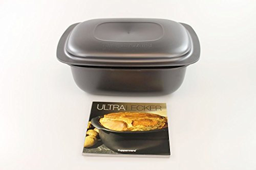 TUPPERWARE UltraPro 5,7L Bräter + grau Deckel Ultra Pro + Ultra Lecker P 25937