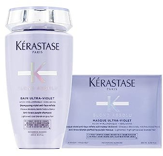 Kerastase Blond Absolu Bain Ultra Violet 250ml Masque Ultra Violet 200ml