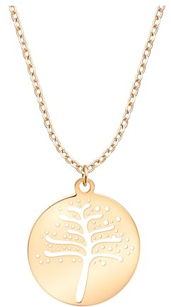Sofia Milani - Damen Halskette 925 Silber - Baum Anhänger