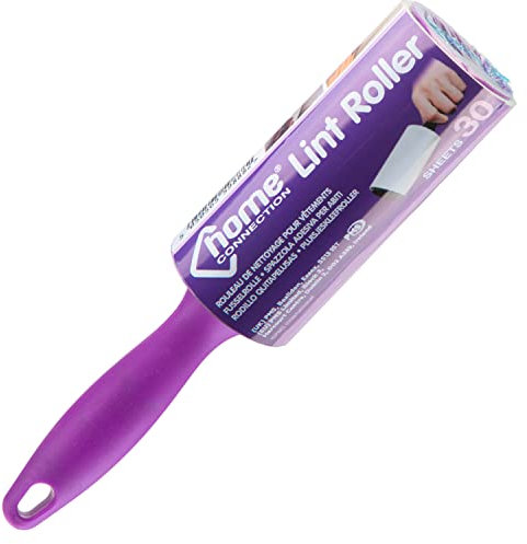 VFM - Adhesive Lint Roller, Sticky Lint Remover for Clothes, Sofa, Bed, Carpet, Remove Pet Hair, Fluff, Dust (30 Sheets)