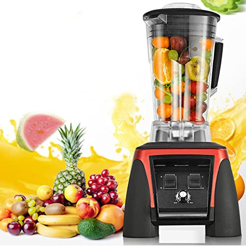 Frullatore da banco, frullatore professionale da 2200 W con tazza frullatore da 2 litri con funzione di pulizia for frullati e frullati, ghiaccio tritato, purea e frutta congelata