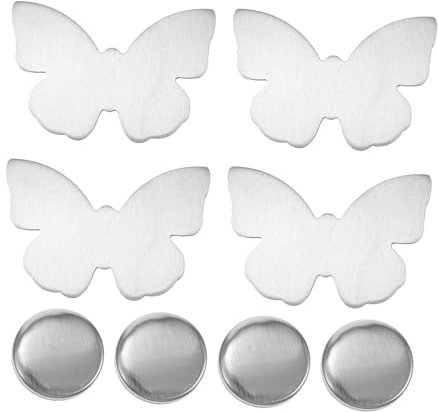 MAGICLULU 8 Stk magnetischer Tischdeckenanhänger metallische Vorhänge Tischdeckenbeschwerer schwer für den Außenbereich Magnete Befestigung von Tischdeckenanhängern Tischdeckenfixierer