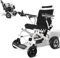 VEVOR Fauteuil roulant électrique pour adultes seniors, capacité de poids 136 kg, fauteuil roulant motorisé léger et pliable largeur 449,58 mm, chaise électrique tout terrain alliage d'aluminium 20 km