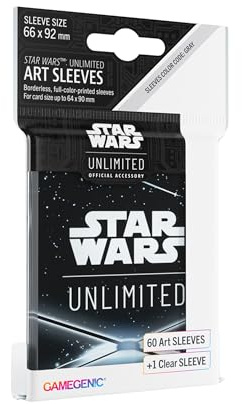 Gamegenic, Star Wars: Unlimited Art Sleeves – Card Back Black, Zubehör