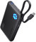 INIU 10000mAh Power Bank with Built-in USB-C Cable, 20W PD Fast Charging Portable Charger Type C, Smallest & Lightweight External Battery Pack for iPhone 16/15/14 Pro Samsung S25/S24 Google iPad etc