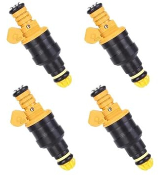 Injecteur Carburant Pour E23 E24 E28 E30 E32 E34 E36 318i 535i Systèmes De Moteur Automatique Vannes D'injection OE 0280150714 4 Pièces Buse D'injecteur De Carburant Injecteur Carburant Voiture