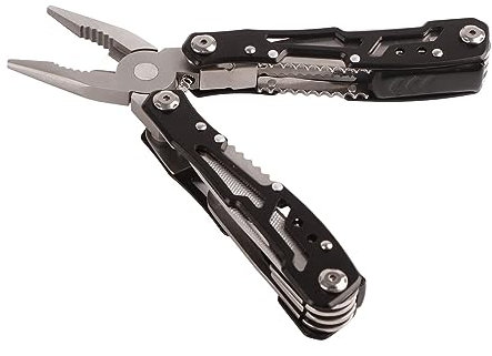 Alicates de Herramientas de Plegado multifunción: Acero Inoxidable Portátil para Aventuras Al Aire Libre, Camping y Más