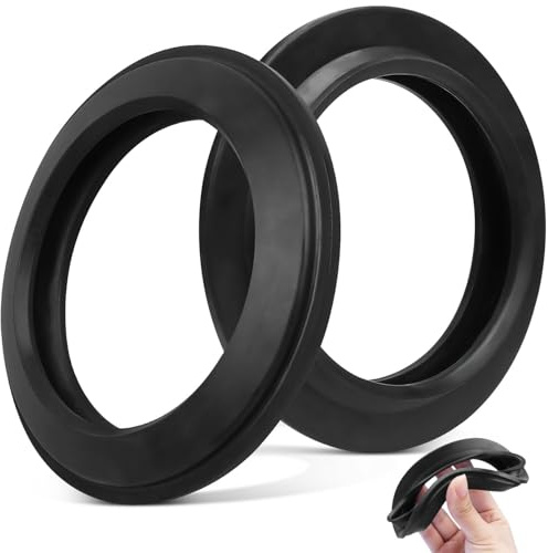 Joint WC pour Thetford Camping Car 2pcs Joint Cassette avec Thetford C200 C250 C260 C400 C500 C2 C3 C4 Joints Lèvre WC Silicone Toilettes à Cassette Toilettes Réservoir Anti Fuite Résistant