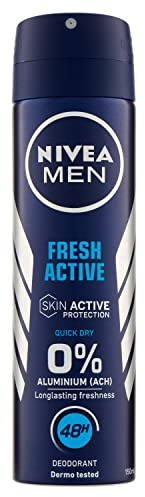 Nivea Men Deodorate Spray da Uomo Fresh Active - 150 ml