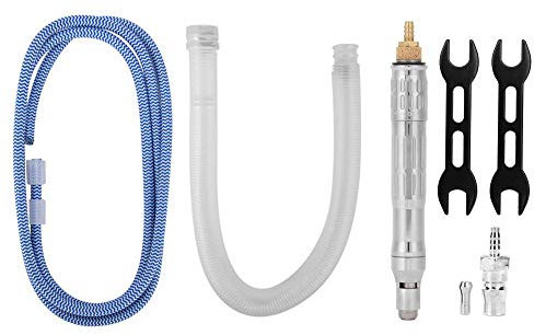 Penna per rettifica pneumatica, smerigliatrice per stampi 65000rpm con impugnatura diritta Mini smerigliatrice per stampi 80 gradi con smerigliatrice ad aria compressa