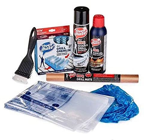 Oven Mate BBQ Clean & Protect Kit - Grill Cleaning Made Easy | Complete Grill Care Solution