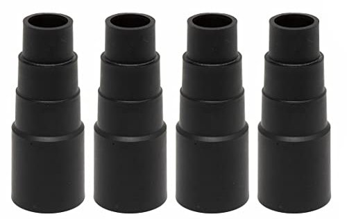 Cfty Staubsaugerzubehör Universal-Staubsaugerschlauch-Adapter-Konverter 4-Layer / 5-Layer-VAC-Schlauch Anschließen von Teilen Verbinder kompatibel mit 23 mm bis 50 mm (1/2 / 4pcs)(4-Layer 4pcs)