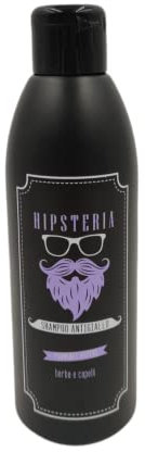 HIPSTERIA Champú antiamarillamiento para barba y cabello, 200 ml