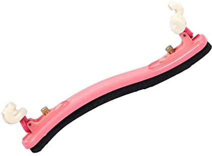 Violinter Schulterstütze Rosa Einstellbar Für 4/4 Violine Schulterstütze Kunststoff Geige Schulterstütze