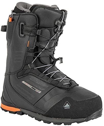 Nitro Snowboards Incline TLS Botas de Snowboard, Hombres, Black, MP 24,5 // EU 38 // US 7