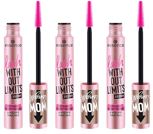 Essence Lash Brown Mascara, Volume et Longueur, Longue Durée, Végétalien, Sans Particules de Microplastique et Nanoparticules