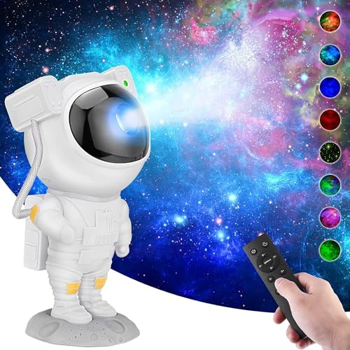 One94Store Galaxy Star Projector Night Light, with Remote Control Timer 360° Adjustable Kids Led Lamp for Baby Bedroom, Gaming Room, Home Party, Parties (Corded Electric)