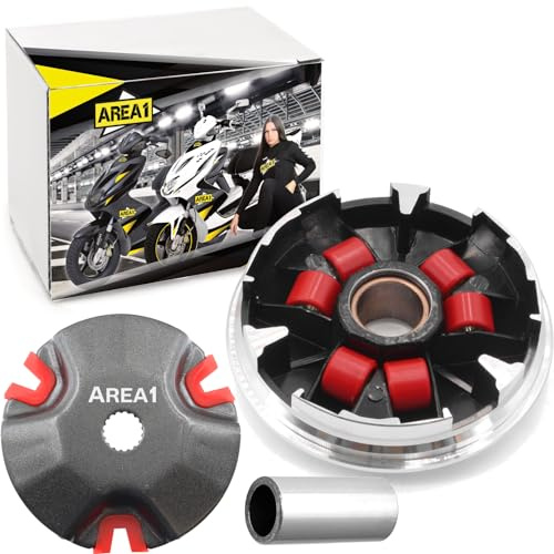 Area1 Variateur de tuning pour scooter avec moteur 50 cm³ 2T Compatible avec Aerox Neos Jog Nitro Ovetto Mach G Booster Motowell Italjet APEX