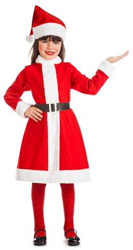 Boland – Barndräkt jultomte 3 delar, karnevaldräkt för jultomten, jul eller karneval