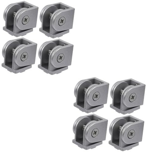 iplusmile 8 Stk Lebendes Scharnier Elektronik Drehgelenk Für Aluminiumprofil 2020 Anschlüsse 2020 Aluminium-extrusion Verbinder Hardware Flexibler Pivot- Connectix Zinklegierung