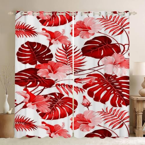 BSYYZQC SchildkröTenrüCken-Bambus Vorhänge, Fenstergardinen Palmblatt Outdoor Vorhang Wetterfest mit ösen, für Kinderschlafzimmerbadezimmerküchentür-Heimdekor 2er Set 245x140cm (HxB)