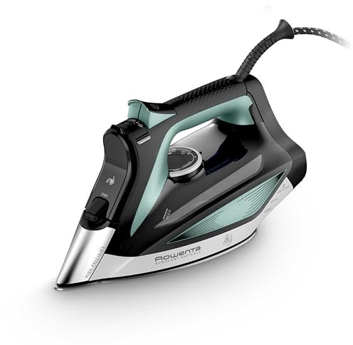 Rowenta Everlast Anticalc Ferro a Vapore, Potente Distribuzione del Vapore, Raccoglitore di Calcare, Punta ad Alta Precisione, Sicurezza e Praticità, Potenza Elevata, DW7321F0