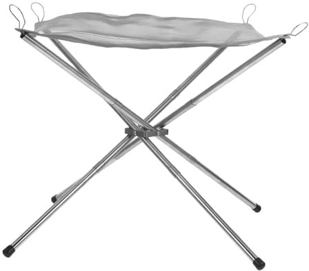 SUPVOX Fornello Da Campeggio in Acciaio Inossidabile Portatile Per Falò Griglia Attrezzatura Da Cucina Per Esterni Staccabile