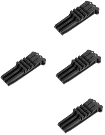 Toddmomy 4 Pièces Support de base de réservoir de gaz réchaud de camping poêle pot Support de trépied pliable Stabilisateur de trépied endroit sombre plaque de cuisson four support de bidon