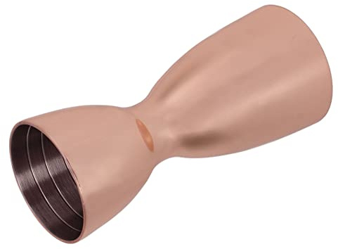Generic Jiggers, Medidas de Disparo para Espíritus de Espíritu Medida Jigger Gold Chapada en Acero Inoxidable Vino de Acero para Medir Barra en Forma de Barra de de para Bar de