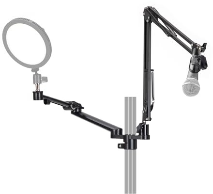 TARION Titanrig Brazo Módulos Y: Cámara Trípode de Mesa Overhead Trípode Soporte de Mesa Soporte Flexible Brazo Articulado Soporte de Mesa para Cámaras DSLR Anillo Luz Webcam Titanrig(Y)