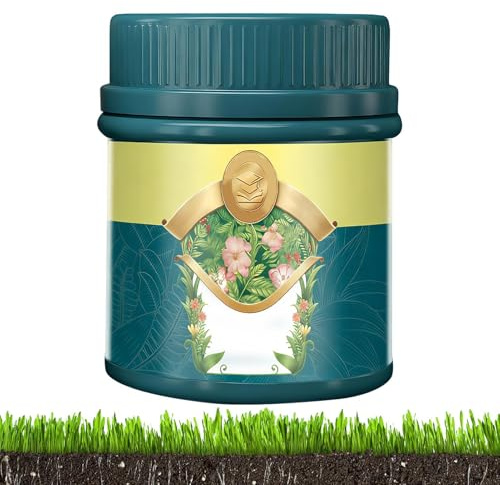 Fertilizzante per Piante - 500g Polvere Nutriente per Fiori e Fioriture,Nutriente per Fiori in Vaso,per Cortile, Giardino Esterno e Interno, Cactus, Vegetali e Orchidee