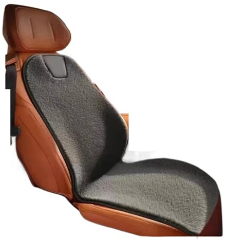 QILINGS Cuscino Riscaldante per Sedile Auto DC 12V Riscaldatore Rapido Invernale Termico Universale per Berlina/SUV Coprisedili Universali Copri Sedile Auto(Black 1pc)