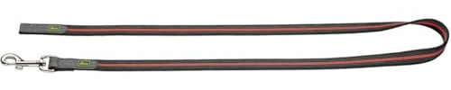 HUNTER Visby Grip 20 e 120, Guinzaglio Antiscivolo per Cani, Galleggiante e Riflettente, Arancione