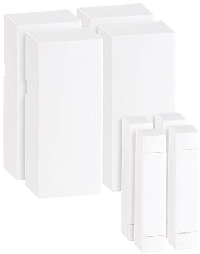CASAcontrol Zubehör zu Elektronische Klingel: 4er-Set Tür- & Fenster-Alarm für Funk-Klingel-Serie KFS-150, 150 m (Batterielose Funkklingeln, Batterielose Türklingeln)