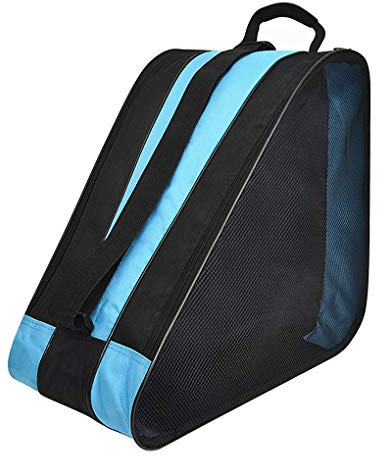 TINAYAUE Unisex Ice Skate Bag Roller Skate Storage Bag Skating Tote Bags Sports Shoulder Backpack Portable Inline Skates Carry Bags Shoes Carrier Pouch Organizer for Kids Adults