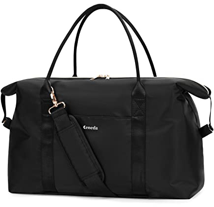 Ceneda Large Cooler Bag 40 Can Insulated Soft Leakproof Tote Cooler Bag - Beach,Travel,Camping,Lunch for Women and Men (Black)
