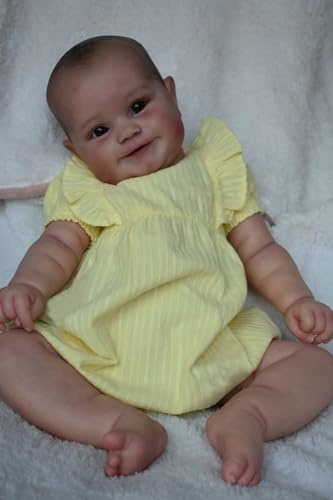 Zero pam Reborn Puppe Mädchen 60 cm Reborn Babypuppen Wie Echt Baby Maddie Reborn Baby Lebensecht Babypuppe Weichkörper Baby Puppe Ab 3 Jahr Mädchen