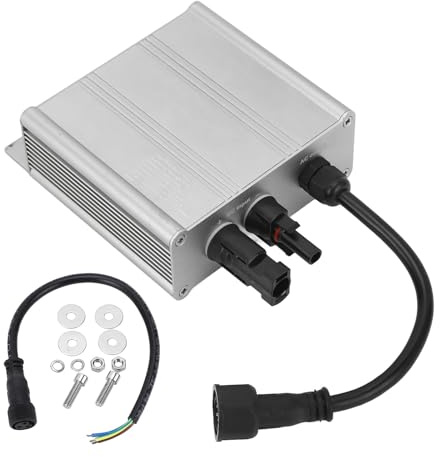Reiner Sinuswellen-Solar-Mikro-Wechselrichter, Synchronisierte Phase, Wasserdicht, Hohe Umwandlungseffizienz, 120 V AC 230 V, Solar-Mikro-Wechselrichter Zur Ladesteuerung (150W)
