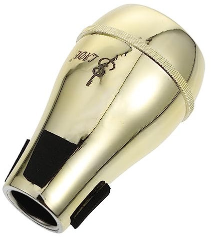 Posaunen-Dämpfer Bariton-Übungs-Tenorposaunen-Schalldämpfer Trompeten-Dämpfer Trompeten-Cup-Dämpfer Französisches Horn Posaunen-Instrument Trompetenständer Schalldämpfer für Posaune, Harmonie, Bass,