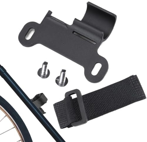 Cycling Air Pump Holder Holder for Cycling Air Pump Holder Clip with Strap - Lightweight Stand for Inflation Diameter of Approx. 2 cm, Driving Accessories