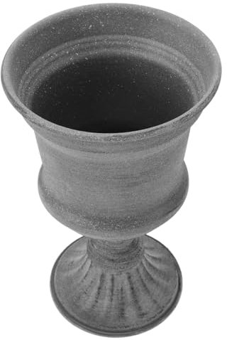 EPIGEIST Macetero De Vintage Alto para Plantas Contenedor Decorativo para Hoteles y Casas Diseño Elevado y Artesanía De Metal
