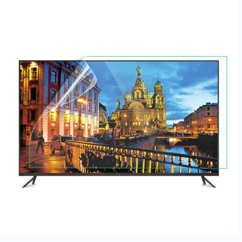 tyfuture Anti-éblouissant Protections Écrans Tv Mat Film Protecteur D'écran TV Film Anti-lumière Bleue/Film Anti-rayures Soulage La Fatigue Oculaire pour Écrans LCD, LED Et OLED 4K(65 inch 1429x804mm)