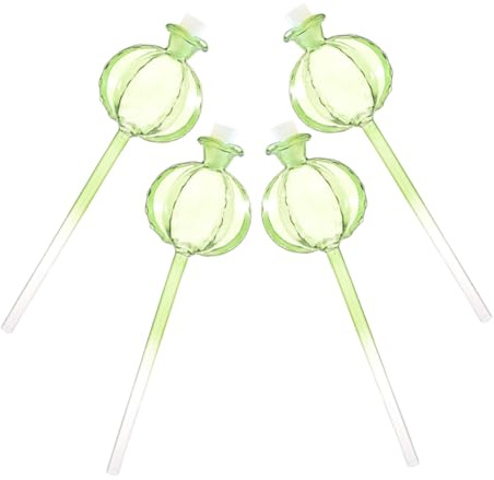 VINTORKY Système d'Arrosage Automatique pour Plantes d'Intérieur Lot de 4 Globes en Dispositif d'Irrigation pour Bonsaïs Arrosage Pratique Fonctionnalité d'Arrosage Lent