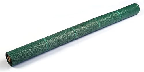 Tela geotextil para Control de malezas - Membrana Duradera para Cubrir el Suelo de Jardines, parterres y paisajismo - Barrera antimalezas de Alta Resistencia (0,91 x 61 m/3 x 200 pies)