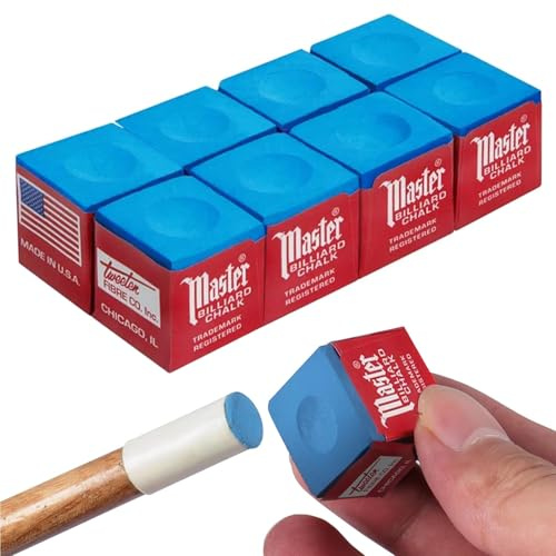 8 Stück Billard Chalk,Billard Kreide Zubehör,Billard Zubehör,Billardkreide | Billiard Kreide,Billiard Zubehoer,Billiard,Pool Queue Würfel,Billard Zubehör Kreide,Billard Kreide Für Amateure Und Profis