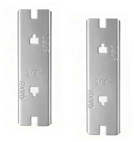 Antrys Depth Gauge 3/8 Replacement for Husqvarna 5056981-01N Depth Gauge Tool, Chainsaw Raker Chain Depth Gauge 3/8, 73LP, 73VL (H42) - 2 Pack