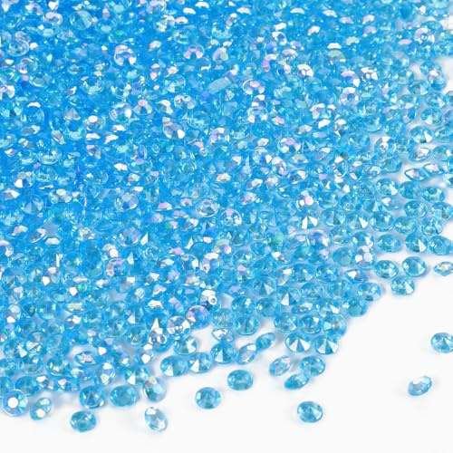 2000 strass in acrilico trasparente da 4,5 mm, da spargere sulla tavola, per riempire vasi e decorazioni per centrotavola di nozze