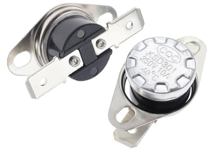 Generisch Bimetallthermostat KSD301 10A 250V 0°C~350°C Temperaturschalter Thermische Regelung 95°C 105°C 125°C 135°C 145°C 180°C 250°C 300°C 350°C(60 C,Normally Closed)
